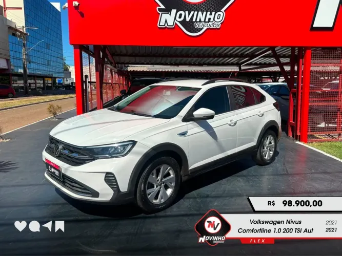 Volkswagen Nivus Comfortline 1.0 200 TSI Flex AUT 2021