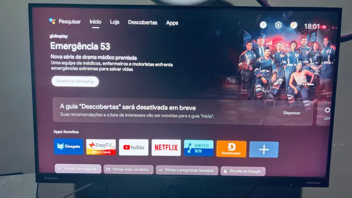 ? Monitor Samsung Odyssey G30 24? 144Hz - Impecável