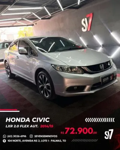 Honda Civic Sedan LXR 2.0 Flexone 16V Aut. 4P 2015