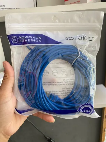 Cabo de internet 1m a 20m - entrega em slz e regiao 