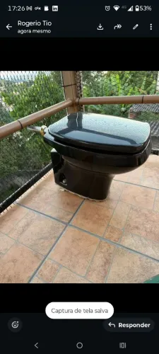 Vazo da cor preto, impecável