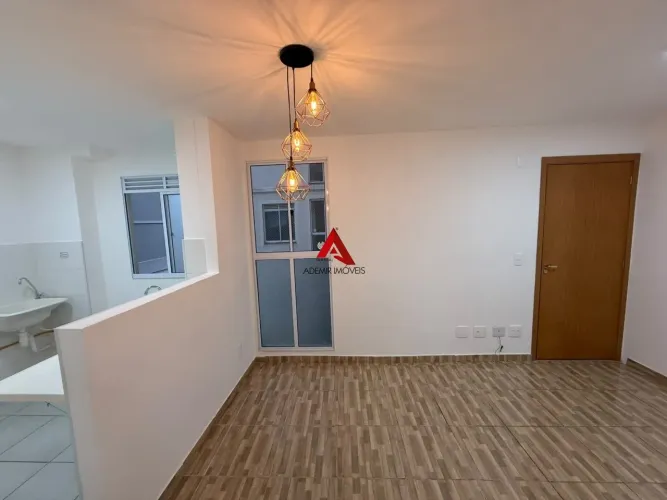 Apartamento novo com 2 quartos para locação no Parque Joinville - Jacareí-SP