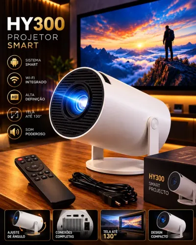 PROJETOR NOVOS BRANCO ENTREGAMOS COM GARANTIA