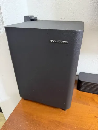 Soundbar 2.1 tomate mts-2023 com subwoofer 130w óptico 