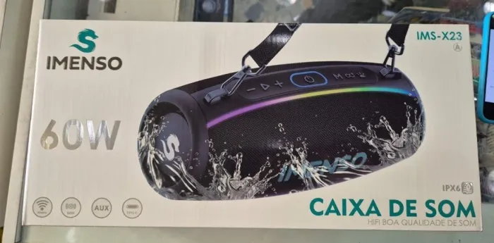 caixa de som imenso