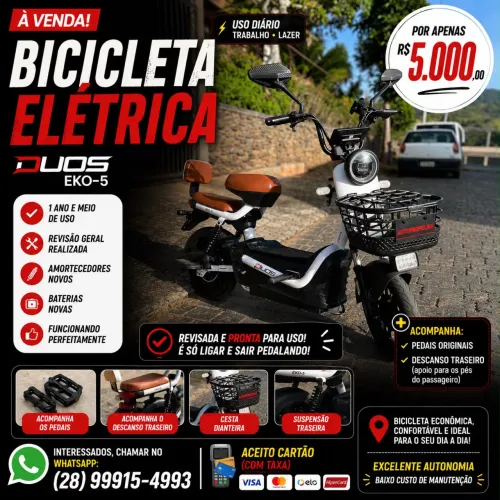Bicicleta Elétrica