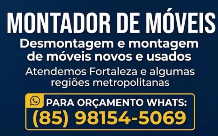 Desmontagem e montagem de moveis