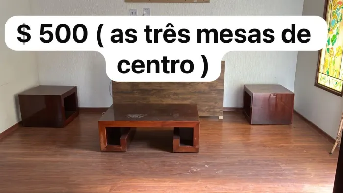 Conjunto de mesas