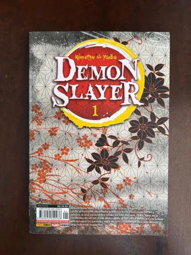 Manga Demon Slayer, volume 1, Kimetsu No Yaiba 