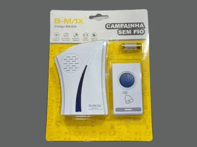 Campainha Sem Fio Com Varios Toques Opcionais 