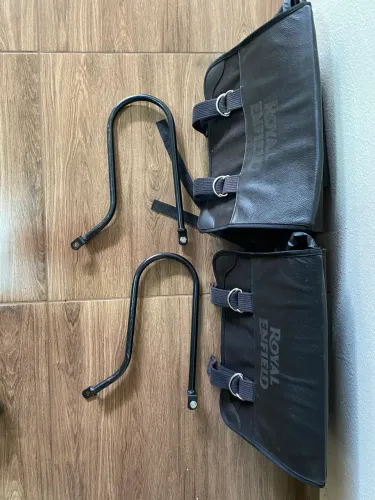 Alforges c/ Suporte p/ Royal Enfield Shotgun 650
