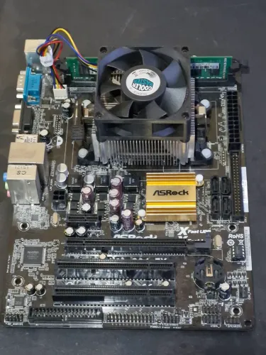 Kit AMD 4/4 + placa mãe ddr3