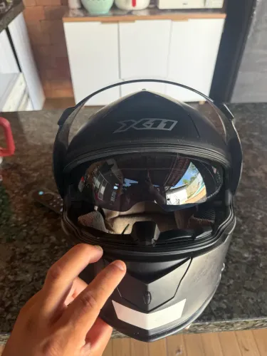 Capacete x11 Revo Preto Fosco Tam 60 Em Excelente Estado