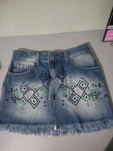 Saia jeans 