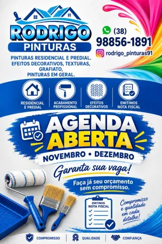 Pintor em montes claros