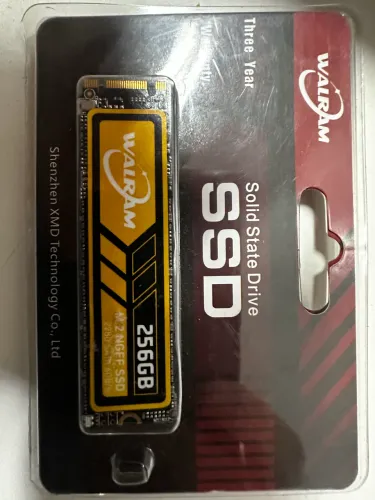 Nvme m2 wall ram 256gb