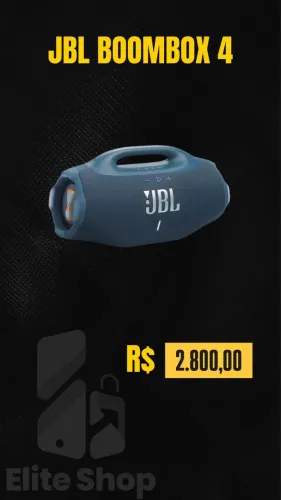 JBL Boombox 4 Preta