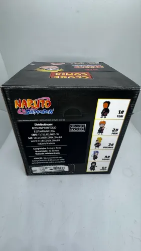 Caixa com 20 botons Naruto sortido 99.00