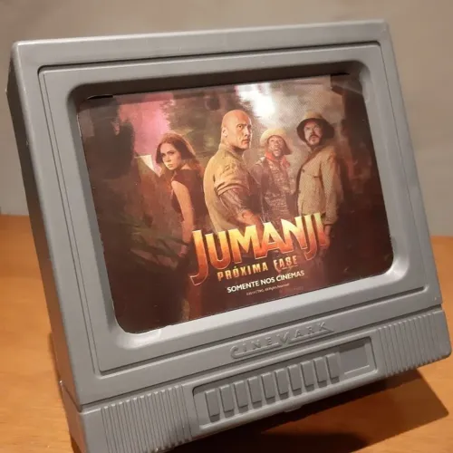 Balde Jumanji Cinemark Raro Colecionador Geek