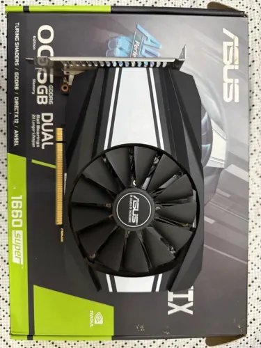 GTX 1660 SUPER ASUS DUAL OC 6GB
