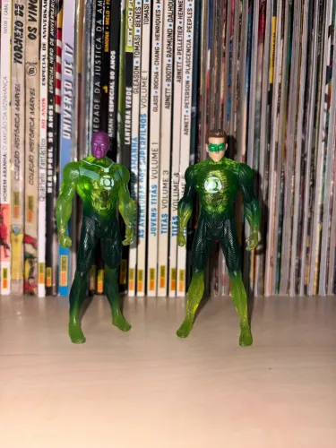 Bonecos Lanterna Verde - Hal Jordan e Abin sur martel 3.75 mattel