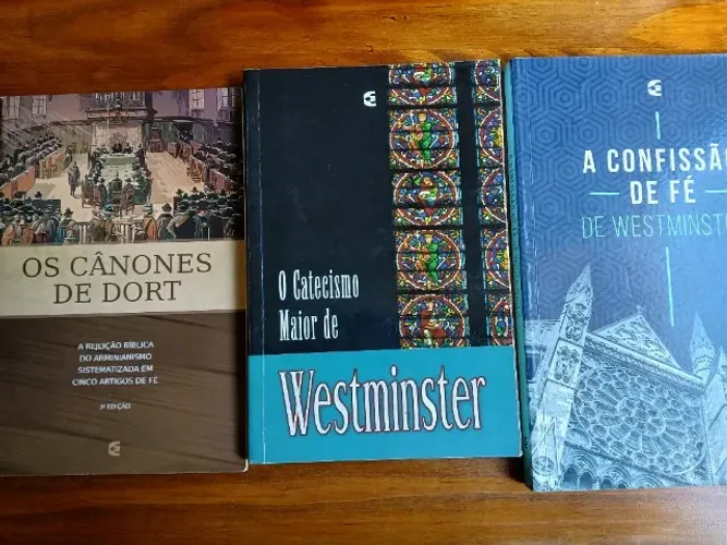 Kit Confissão e Catecismo de Westminter + Cânones de Dort