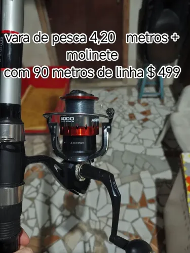 Vara de pesca 4,20 metros 