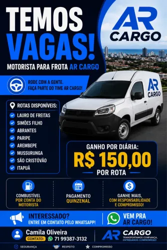 TRABALHE CONOSCO - AR CARGO