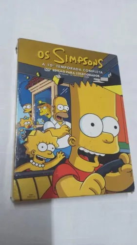 DVD Box Quadruplo Os Simpsons- A 10ª Temporada Completa - Edição Para Colecionador (23957)
