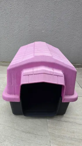 Casa casinha cachorros n6 Rosa