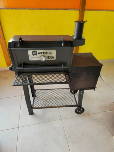 Churrasqueira defumadora Pit smoker artmill 835 netao