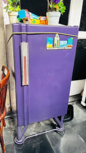 Geladeira Frigidaire retrô