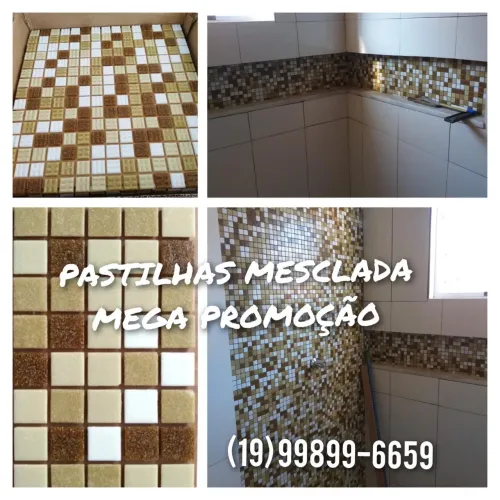 PASTILHAS DE VIDRO PREÇO DE CUSTO !!!