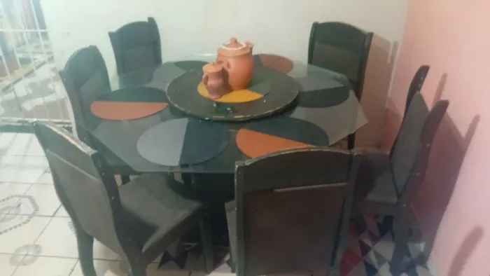 Mesa Tampa de Vidro