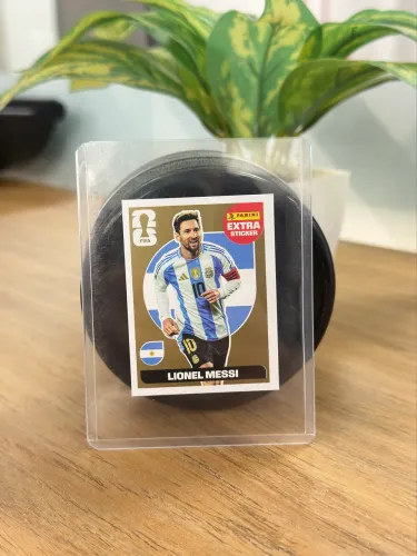 Figurinha Messi Ouro copa 2026