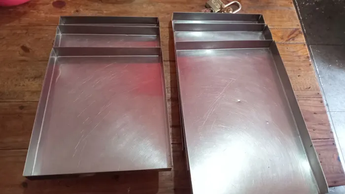Bandejas de inox