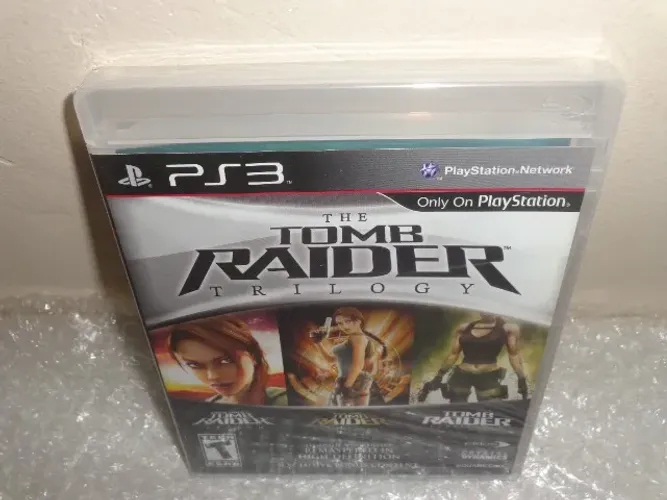Tomb Raider Trilogy - Ps3 - Lacrado De Fábrica
