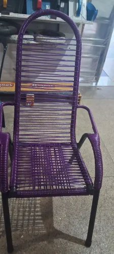 Vendo duas cadeiras de fio reforçada nova 140 reais cada