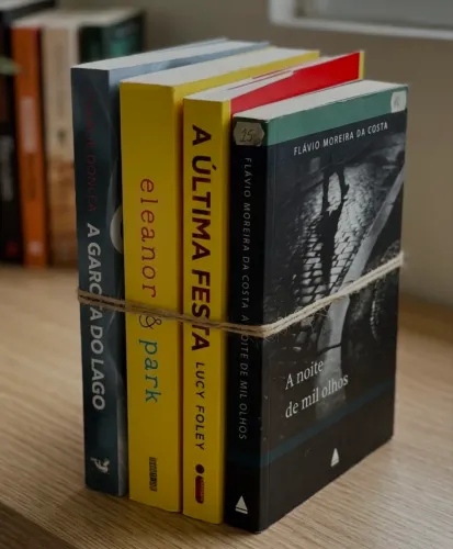 Kit 4 Livros Suspense E Romance (A Garota Do Lago / Última Festa +)