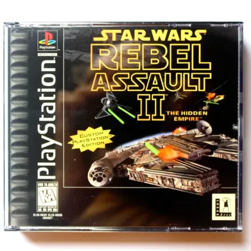 Star Wars Rebel Assault 2 para PlayStation completo, como novo.