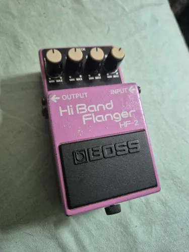Pedal Boss Hi band flanger HF 2 japonês!!!