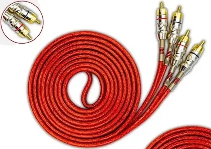 Cabo Rca Blindado 5 Metros Para Modulo Amplificador