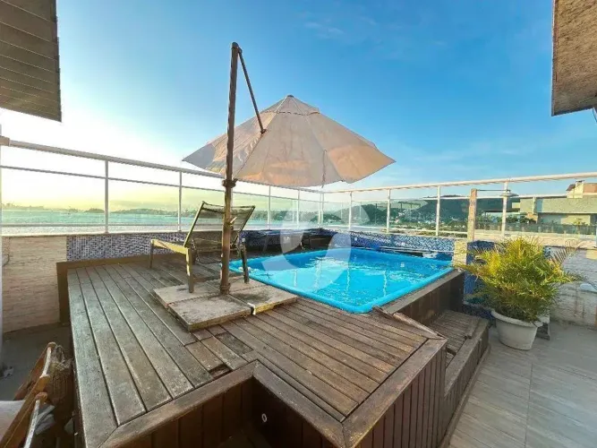 Cobertura à venda, 220 m² por R$ 2.400.000,00 - Charitas - Niterói/RJ