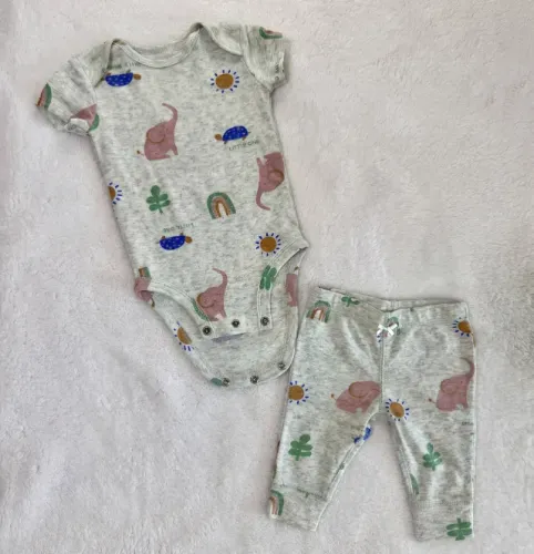Conjunto Body e Calça Carter's 3 meses