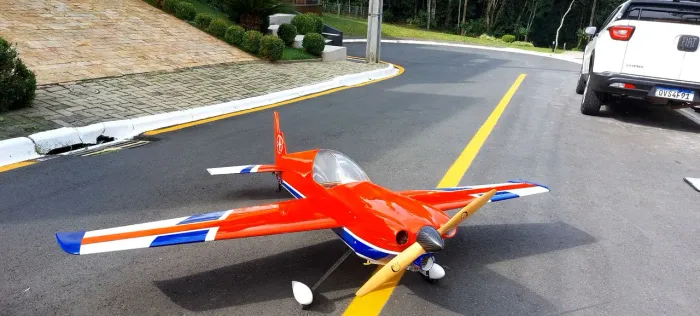 Aeromodelo Extreme Flyght MXS 83'' com motor DLE 55cc