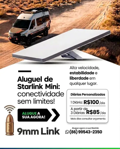 Starlink para aluguel 