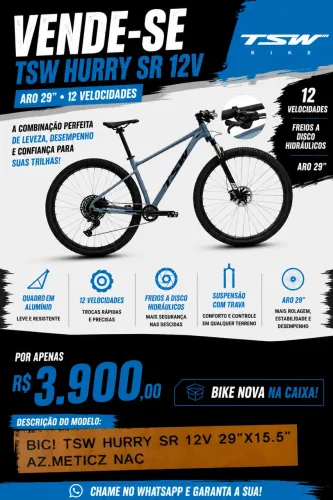Vendo bicicleta nova na caixa