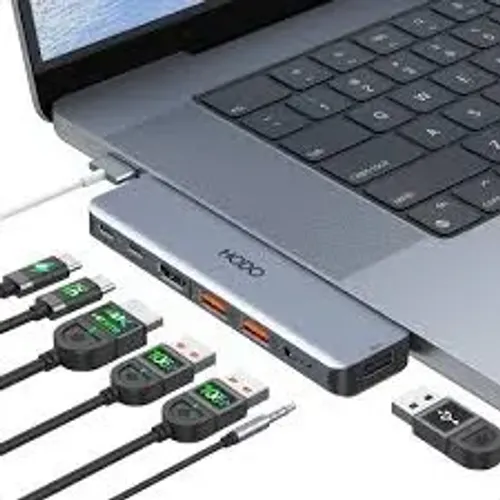 ADAPTADOR MACBOOK HUB TIPO (Honestidade e qualidade jk eletronicos)