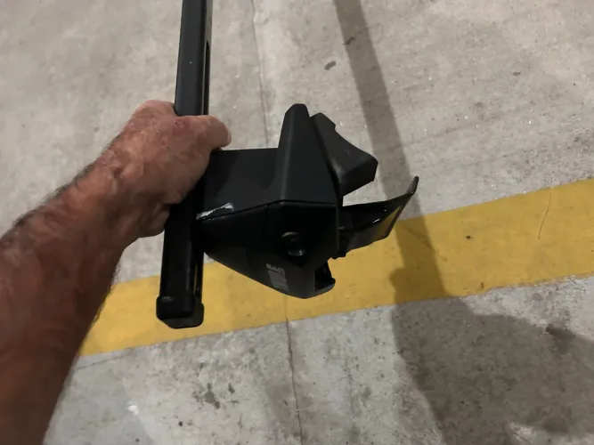 Rack Thule Squarebar Evo para teto
