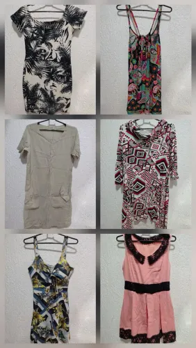 Lote vestidos para revenda